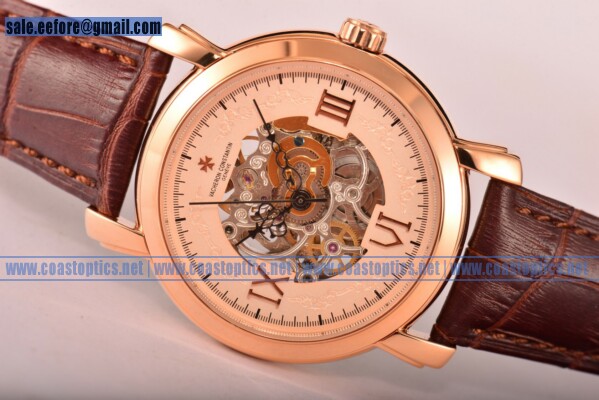 Replica Vacheron Constantin Malte Watch Rose Gold 1123290P02